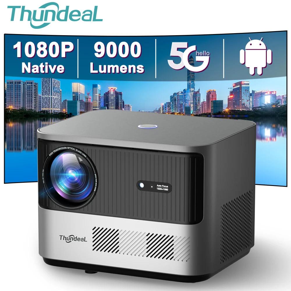 ThundeaL Ǯ HD 1080P , 5G , ȵ̵ 4K , Ȩ þ ڵ  , TDA6W 3D ޴ , TDA6